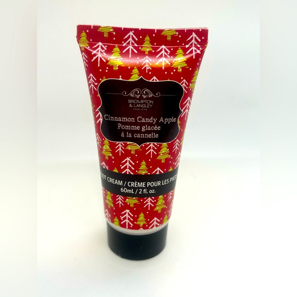 BROMPTON & LANGLEY Cinnamon Candy Apple Foot Cream 60mL New Pomme Glacèe